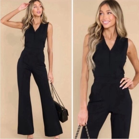 SPANX Jumpsuit The Perfect Jumpsuit Black Size XL NWT - Picture 2 of 14